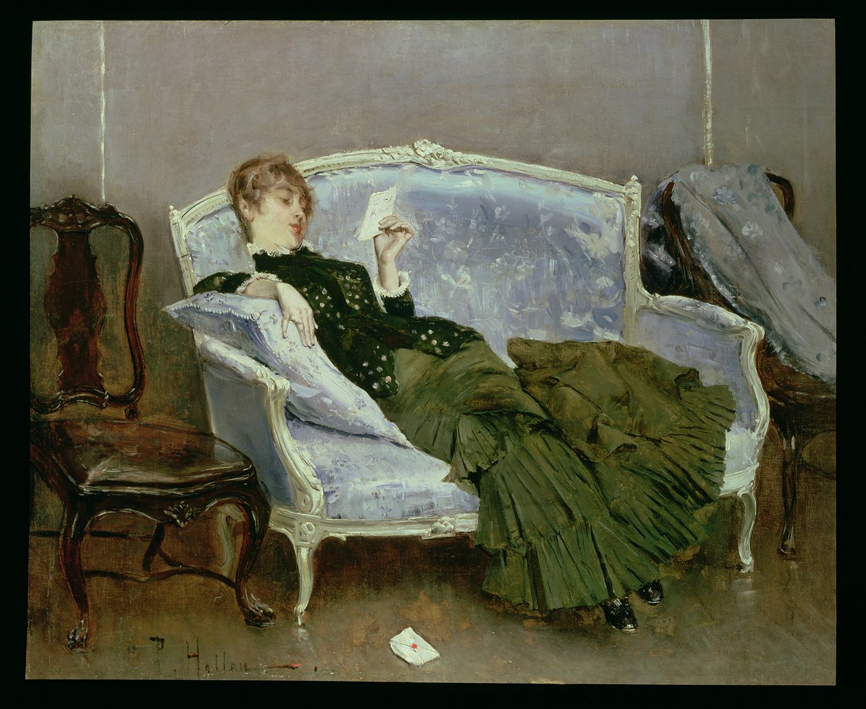 Brevet av Paul Cesar Helleu