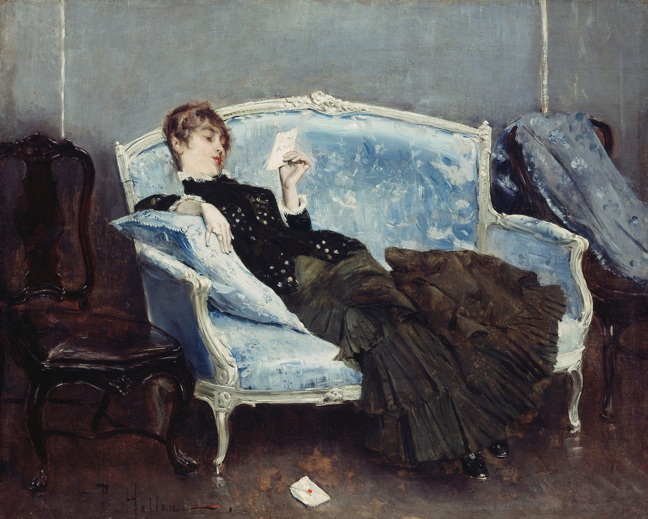 Brevet; Brevet, av Paul Cesar Helleu