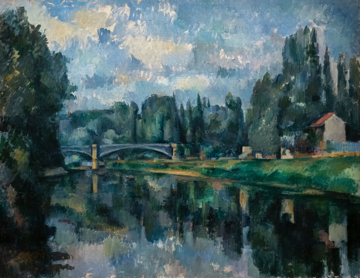 Bankene ved Marne av Paul Cézanne