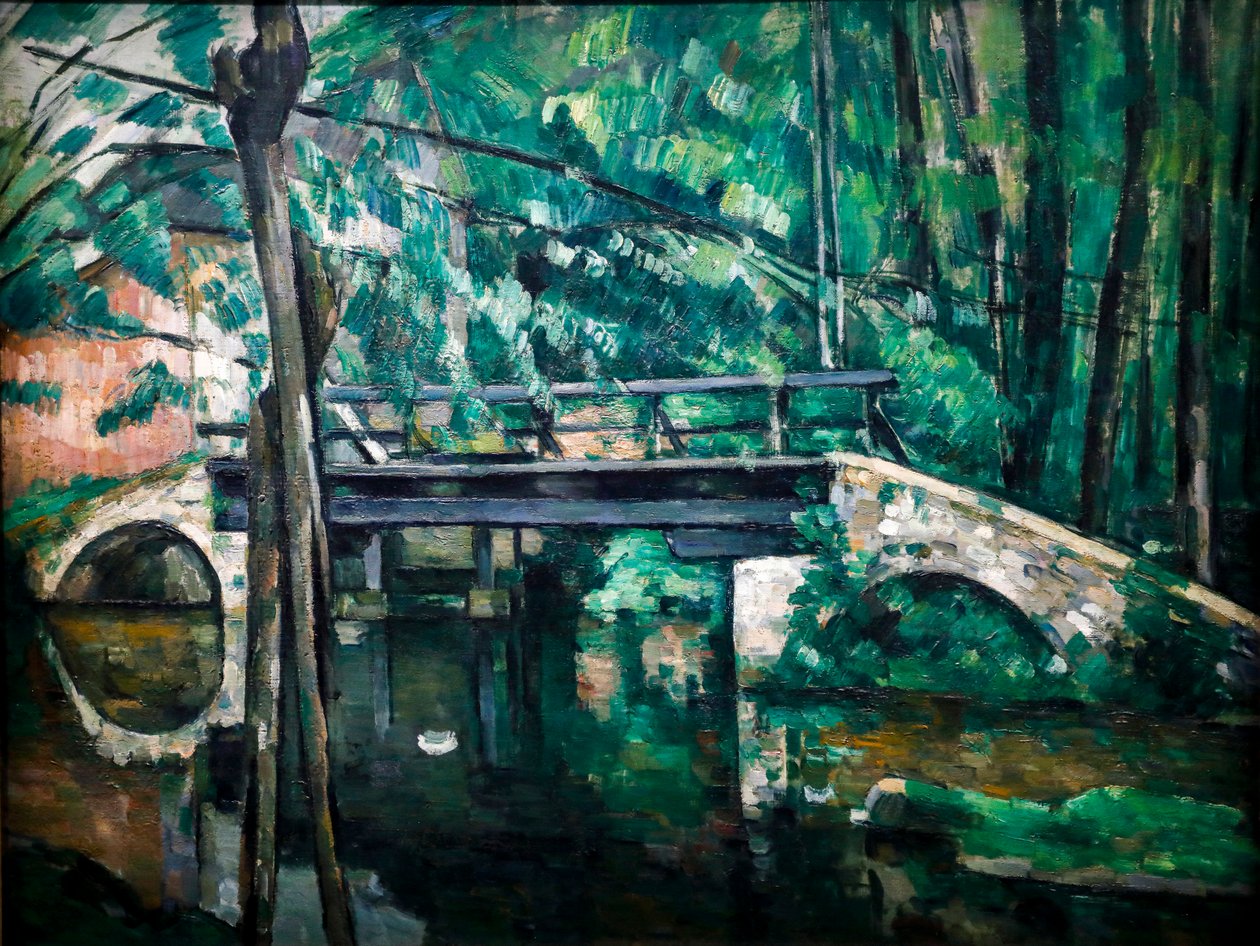 Maincy Bridge av Paul Cézanne