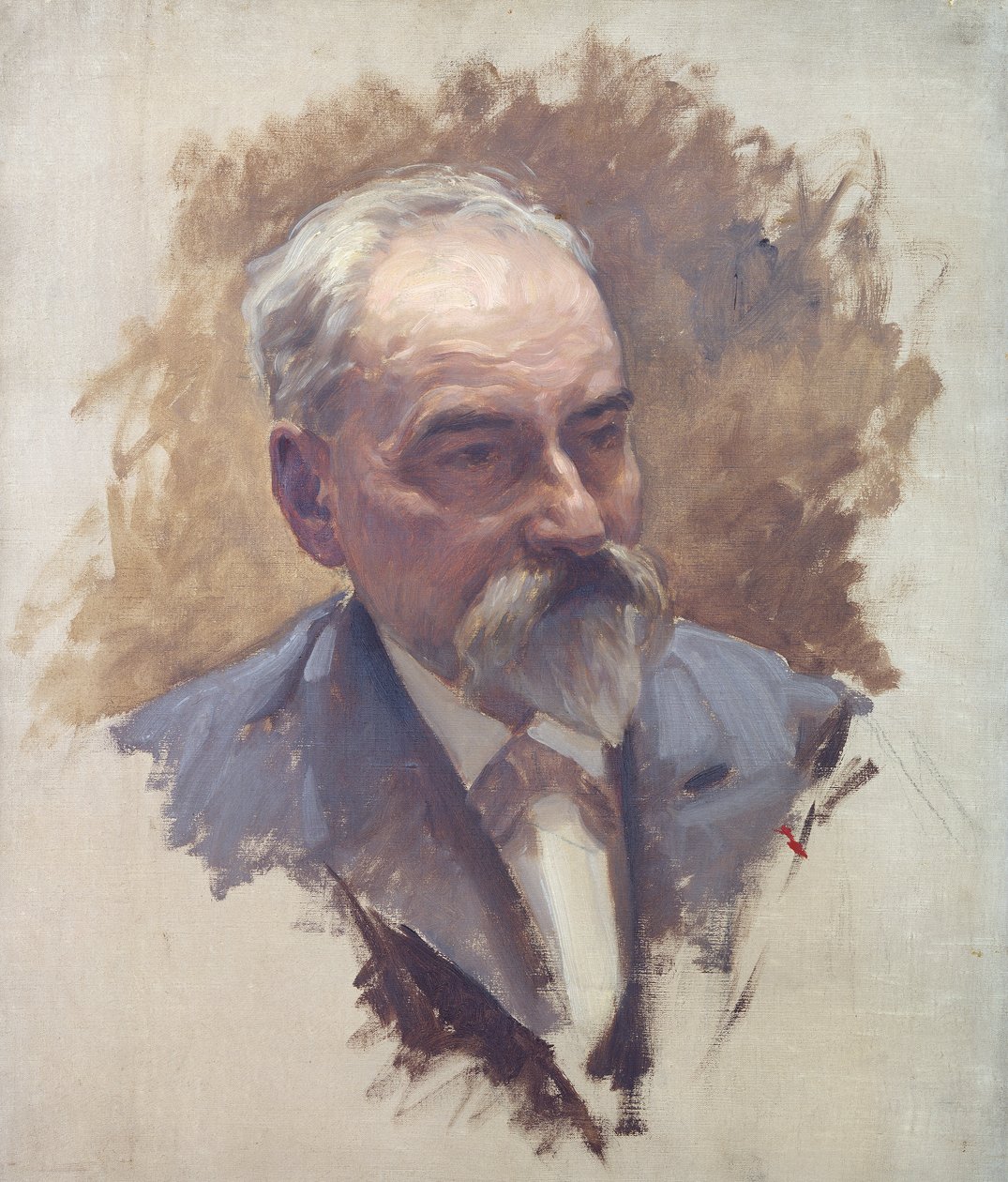 André Theuriet (1833-1907) (olje på lerret) av Paul Chabas