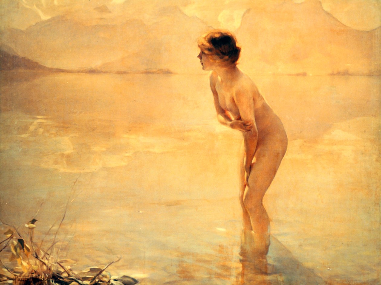 "September morgen", 1912 av Paul Chabas