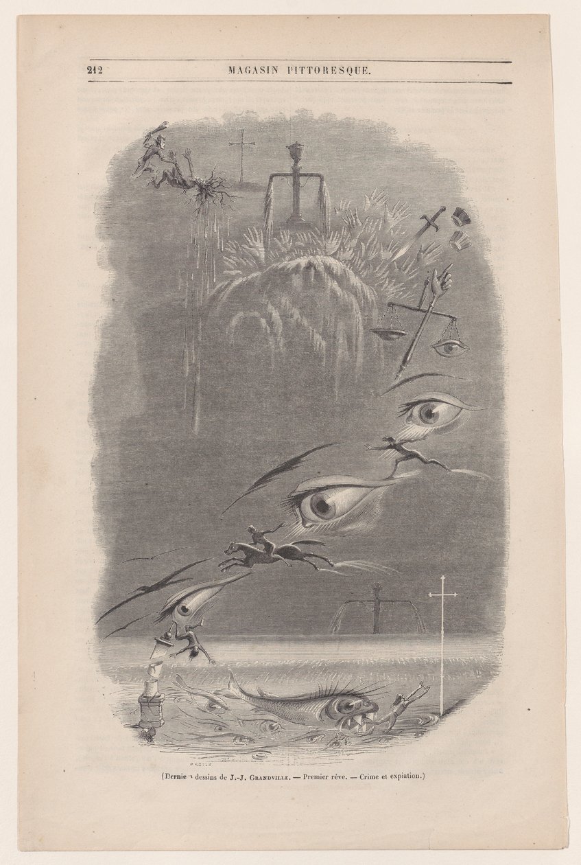 Første drøm, 1820-47. av Paul Constant Soyer