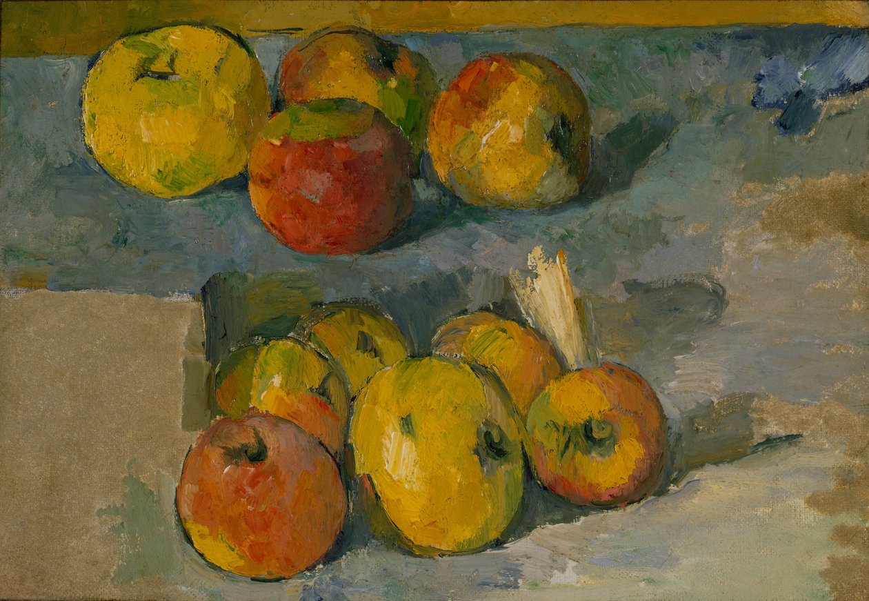 Epler, 1878-79. av Paul Cézanne