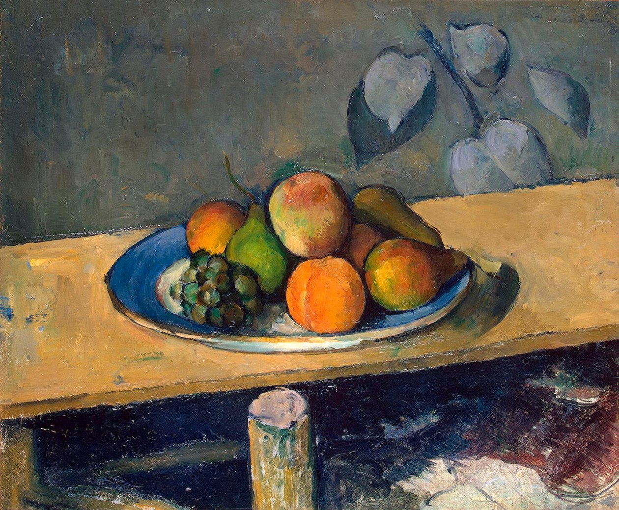 Epler, pærer og druer, 1879-1880. av Paul Cézanne