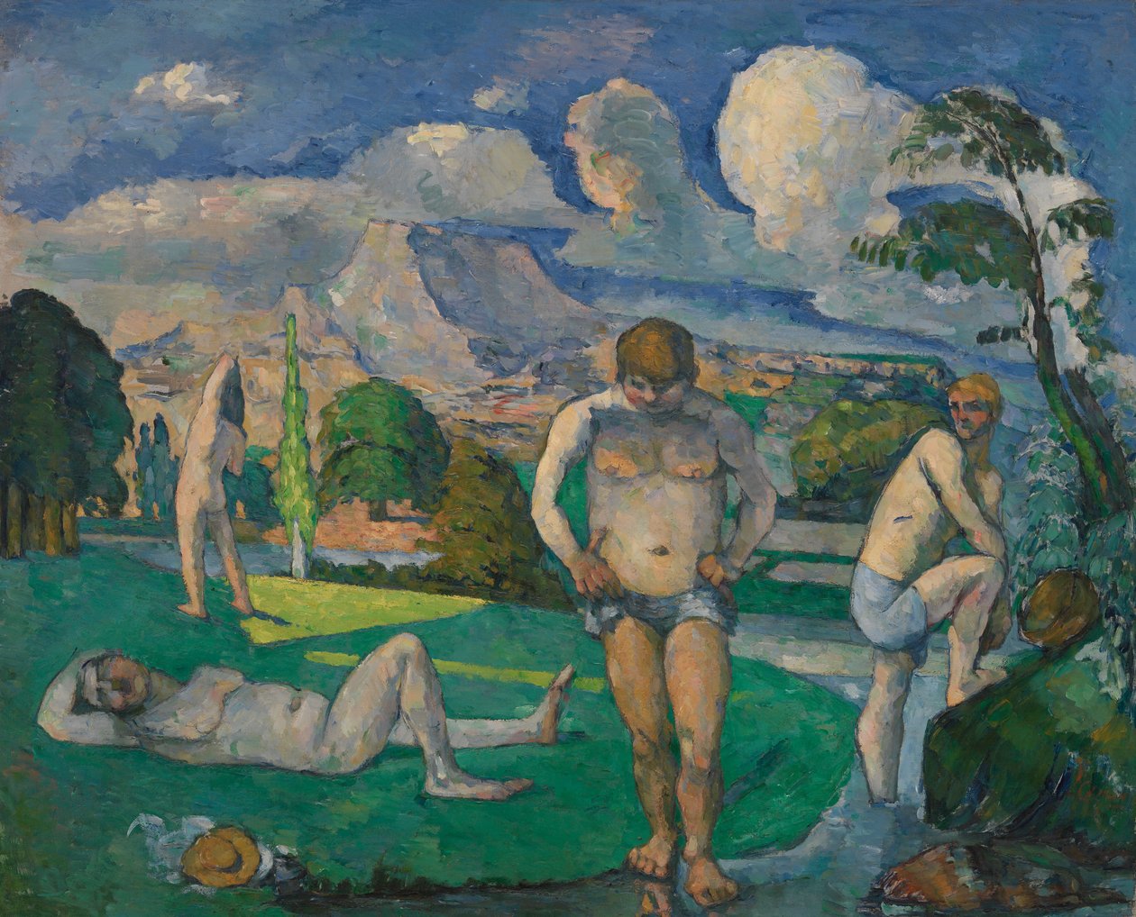 Badende i hvile av Paul Cézanne