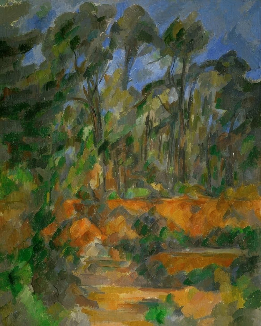 Lysning av Paul Cézanne