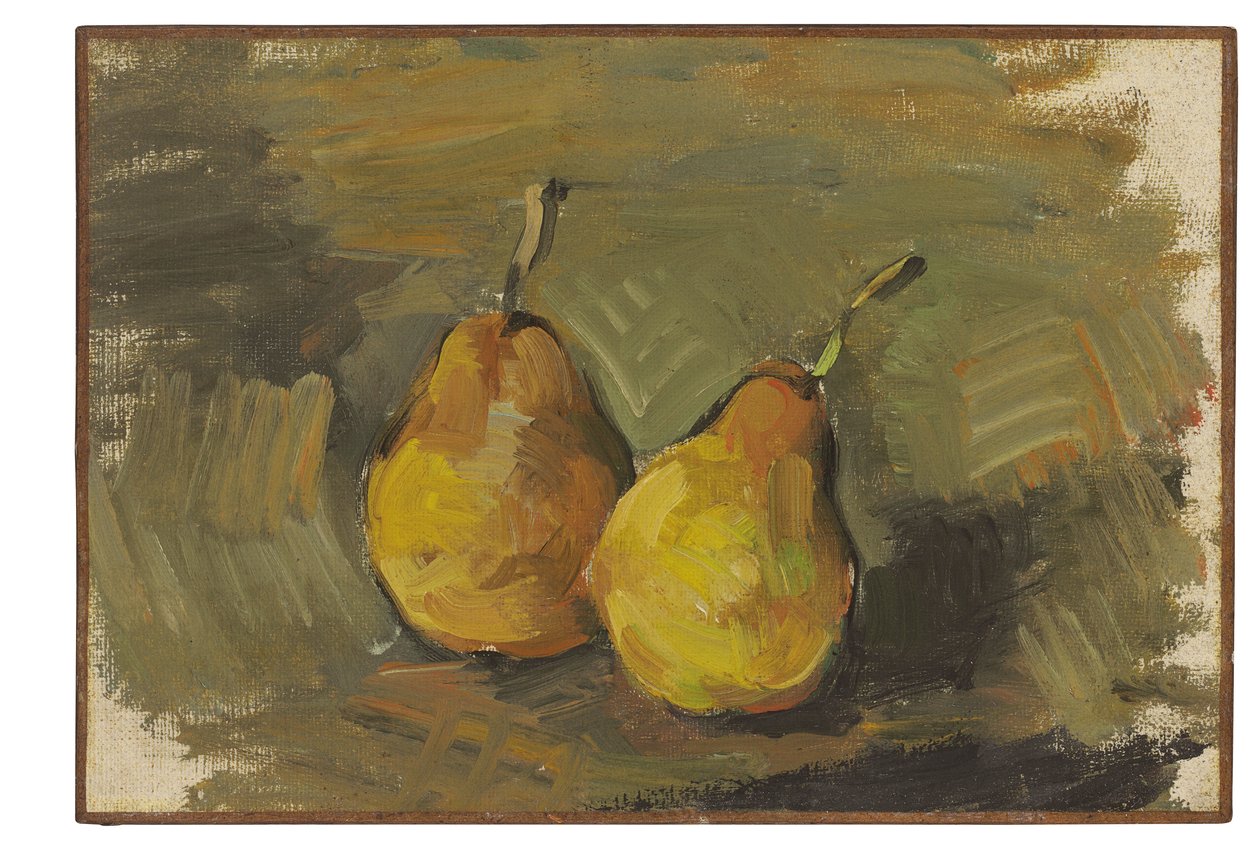 To pærer, ca. 1875 av Paul Cézanne