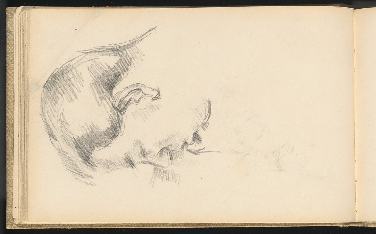 Leder for kunstnerens sønn av Paul Cézanne