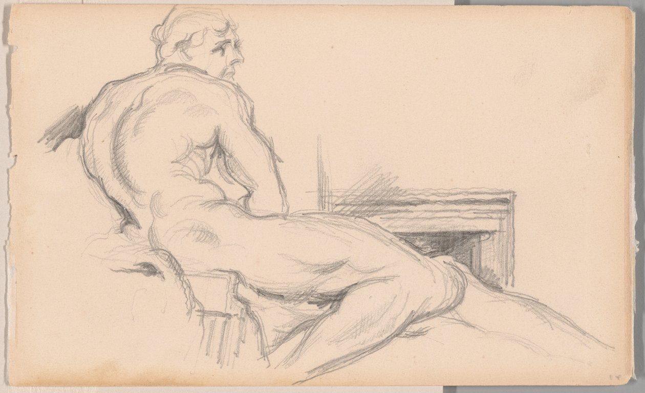 Hercules hviler av Paul Cézanne
