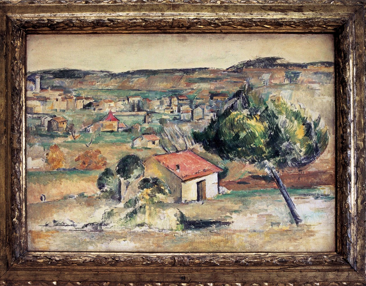 Åsene i Provence av Paul Cézanne