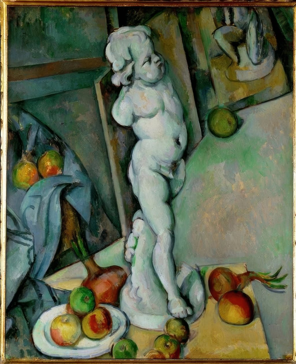 Kjærlighet i gips av Paul Cézanne