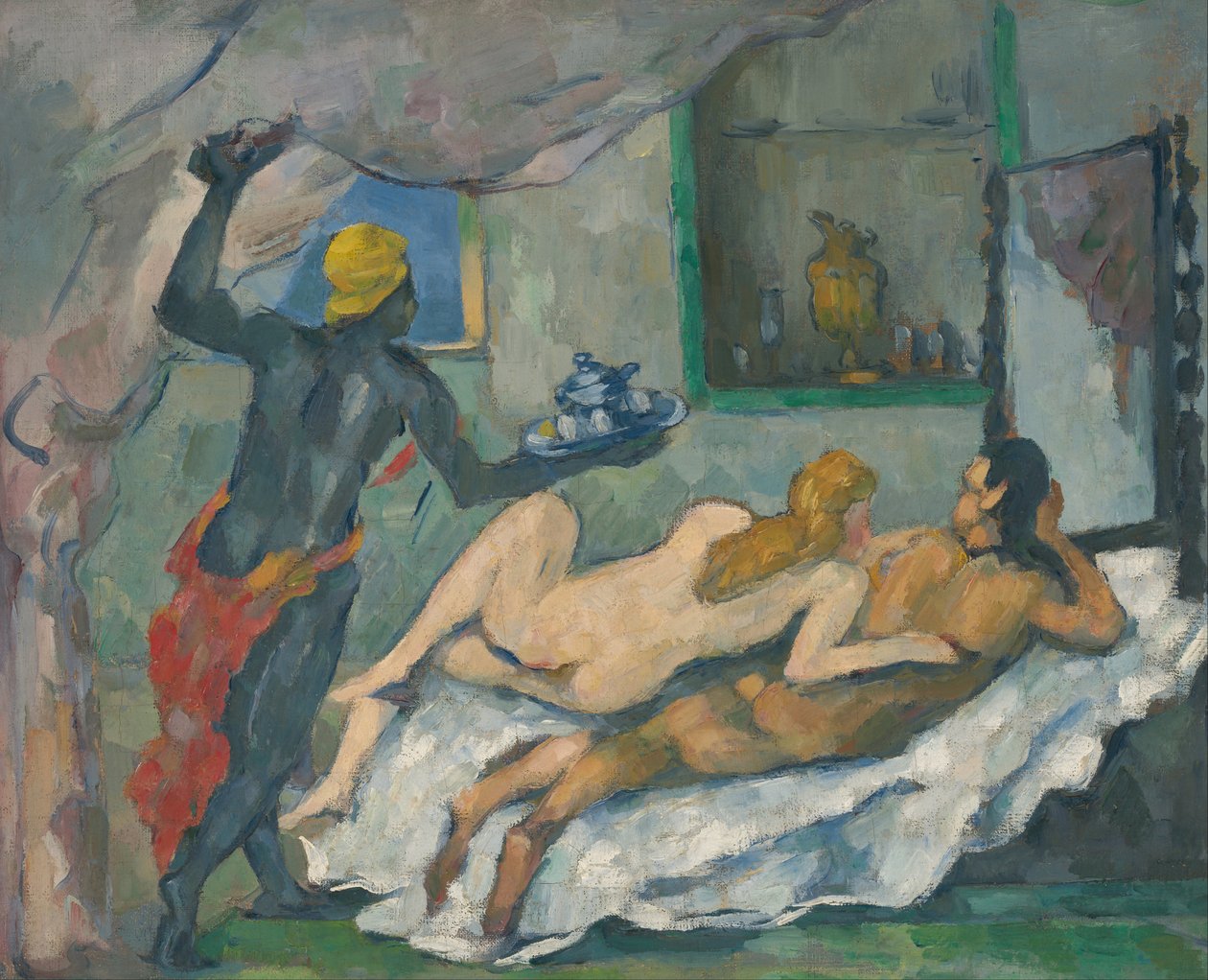 Ettermiddag i Napoli av Paul Cézanne