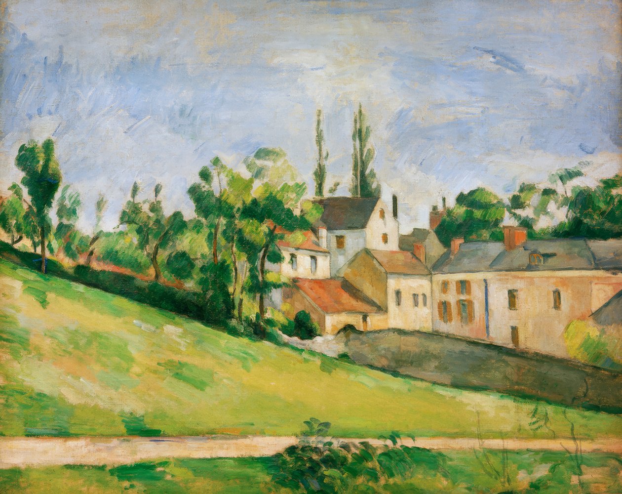 The Ascending Road - The Ascending Road av Paul Cézanne