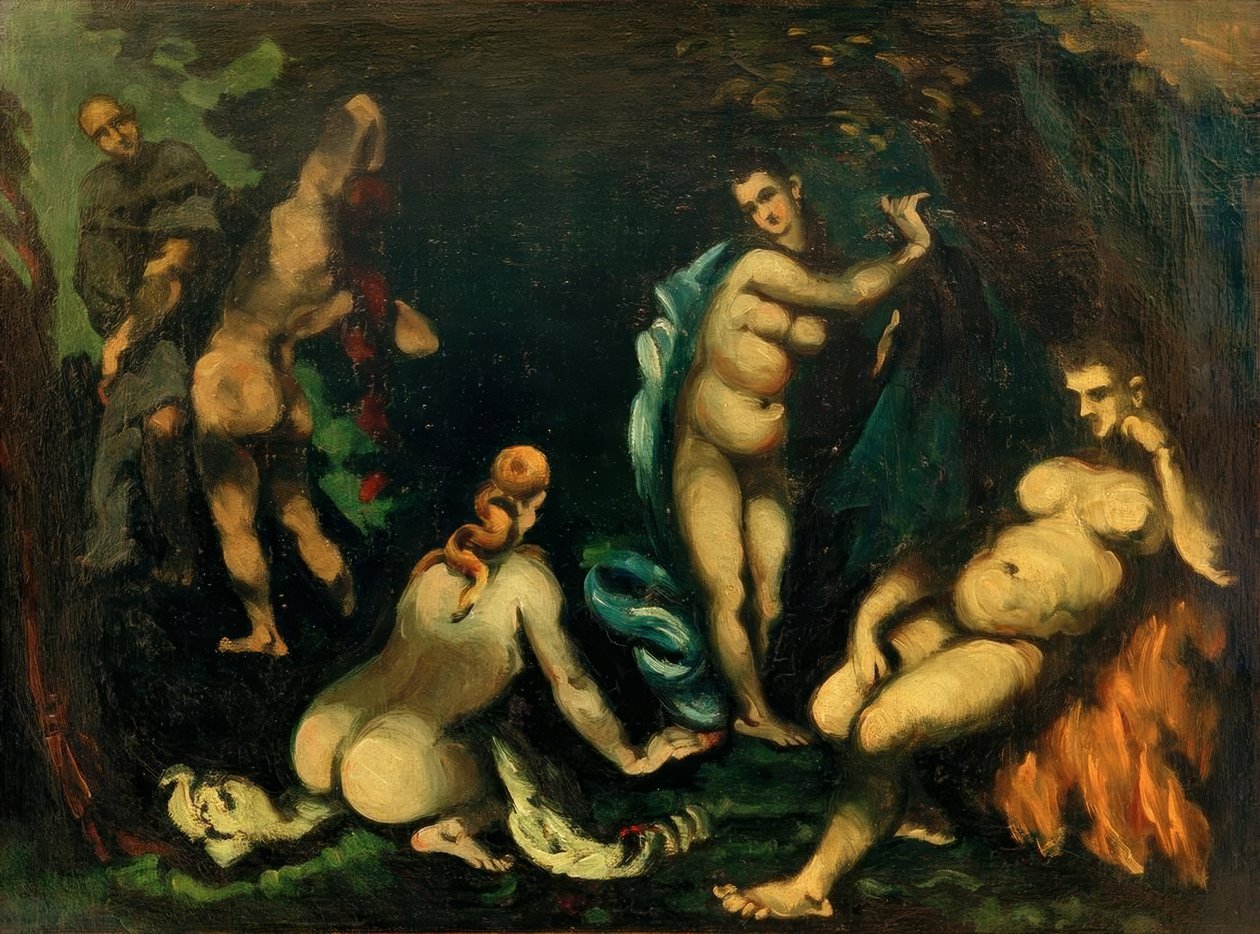 Sankt Anthonys fristelse av Paul Cézanne