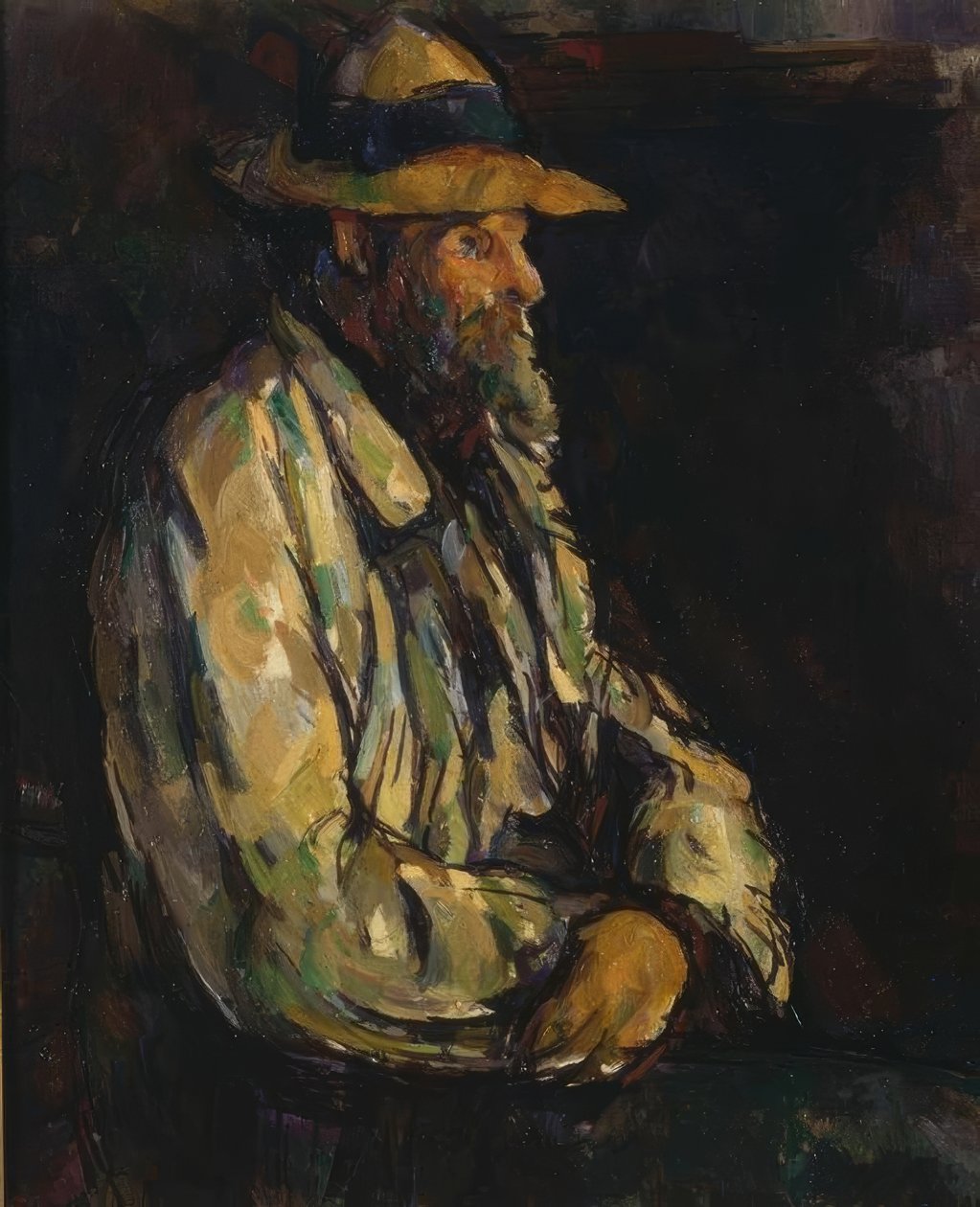 Gartneren Vallier av Paul Cézanne
