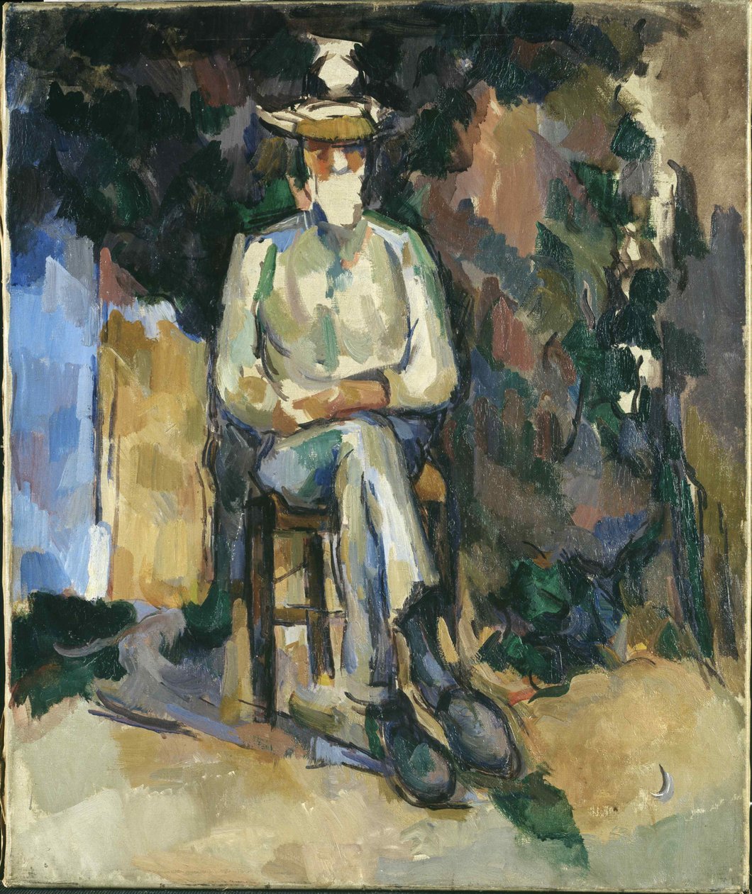 Gartneren Vallier, ca 1904-1906. av Paul Cézanne