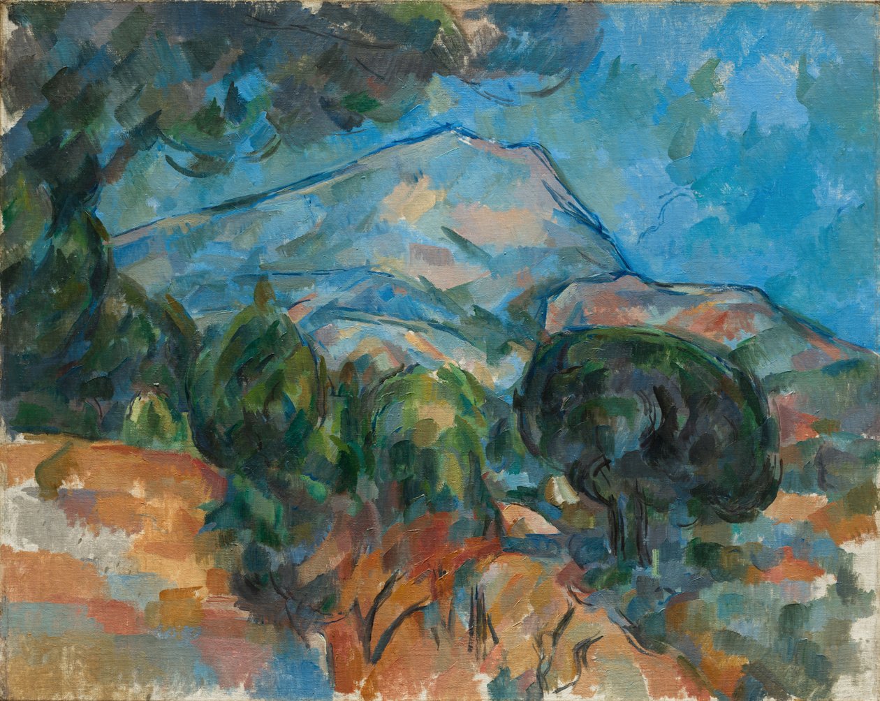 Mount Sainte-Victoire, ca. 1904. av Paul Cézanne