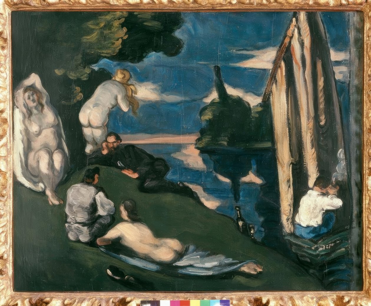 Pastoral av Paul Cézanne