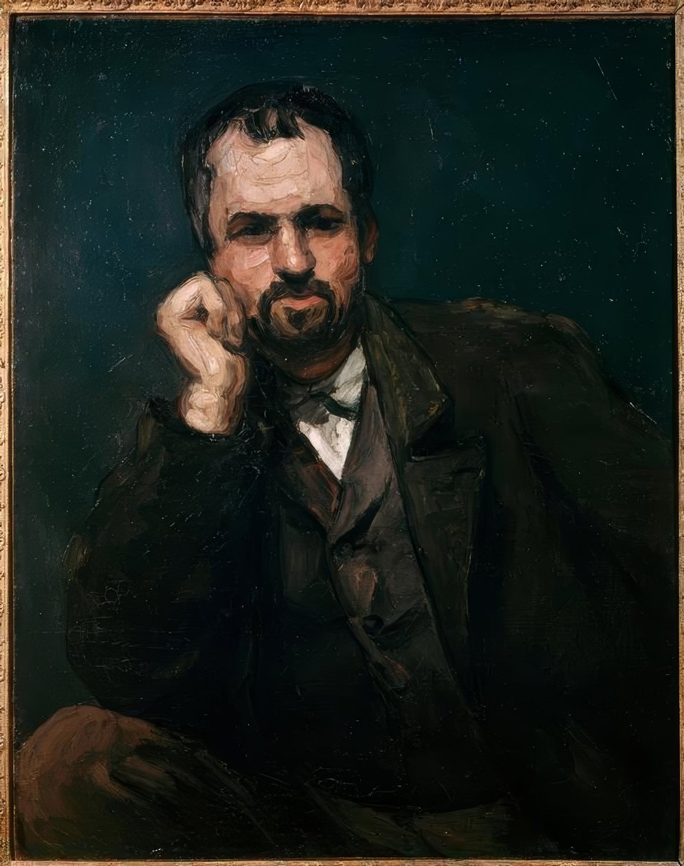 Portrett av en mann av Paul Cézanne