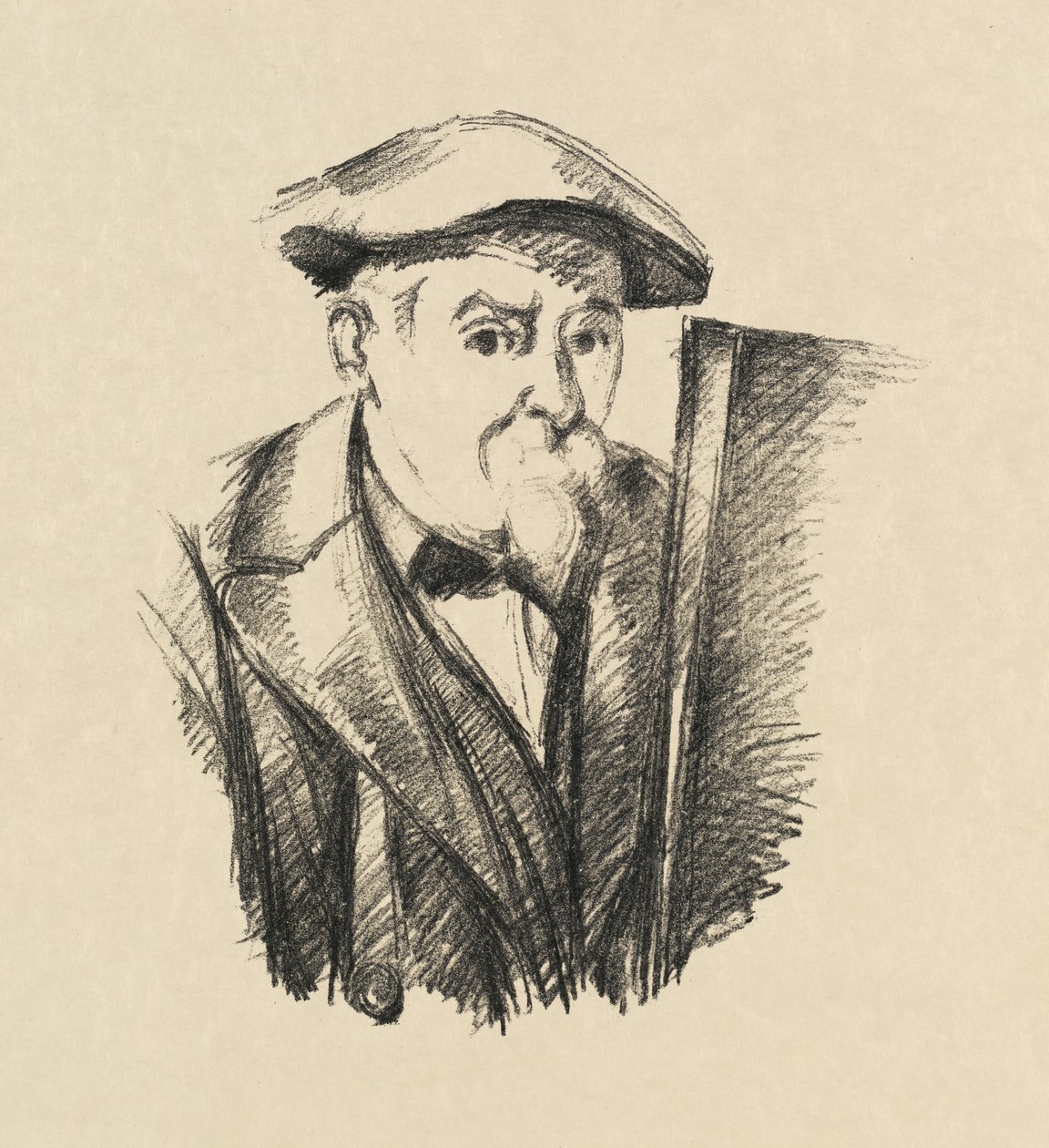 Selvportrett av Paul Cézanne
