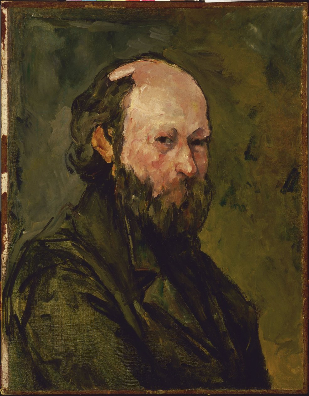 Selvportrett av Paul Cézanne