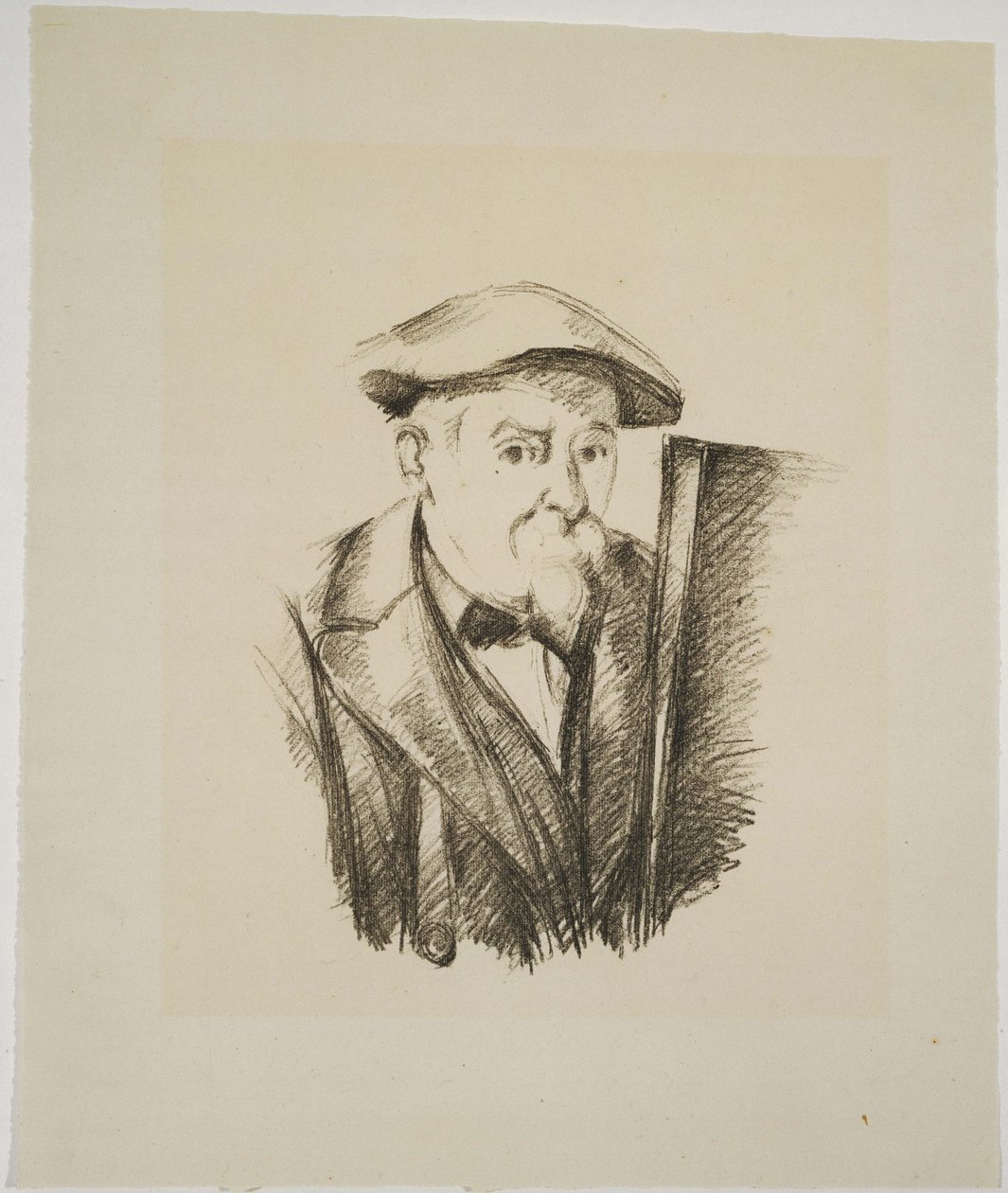 Selvportrett av Paul Cézanne