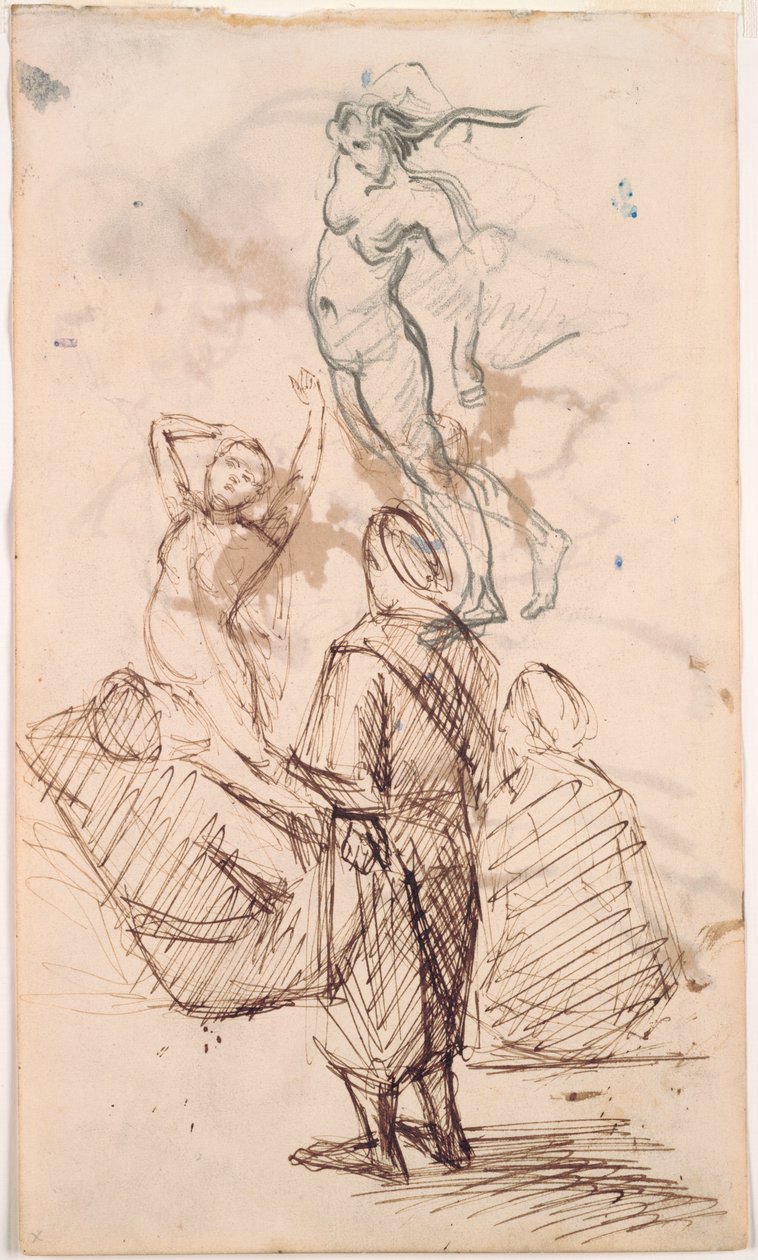 Studieark, 1871-1876. av Paul Cézanne