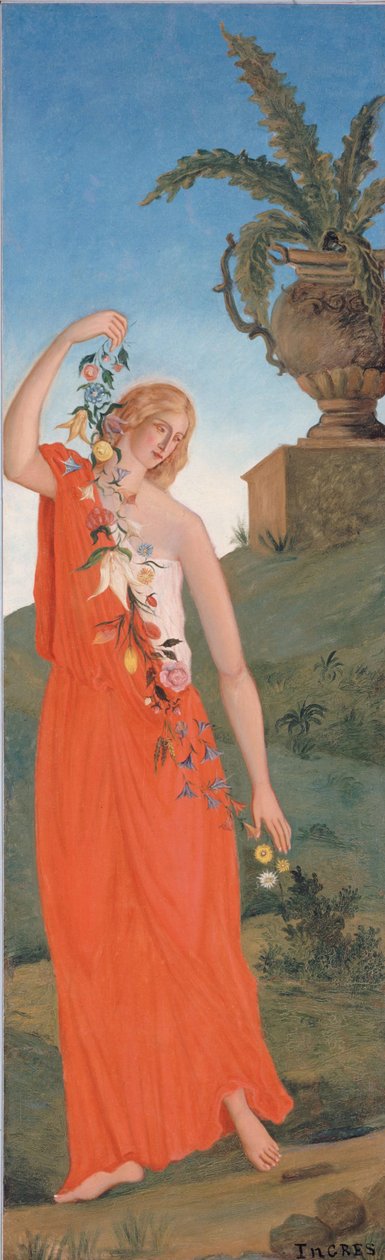 Spring fra serien Les Saisons av Paul Cézanne