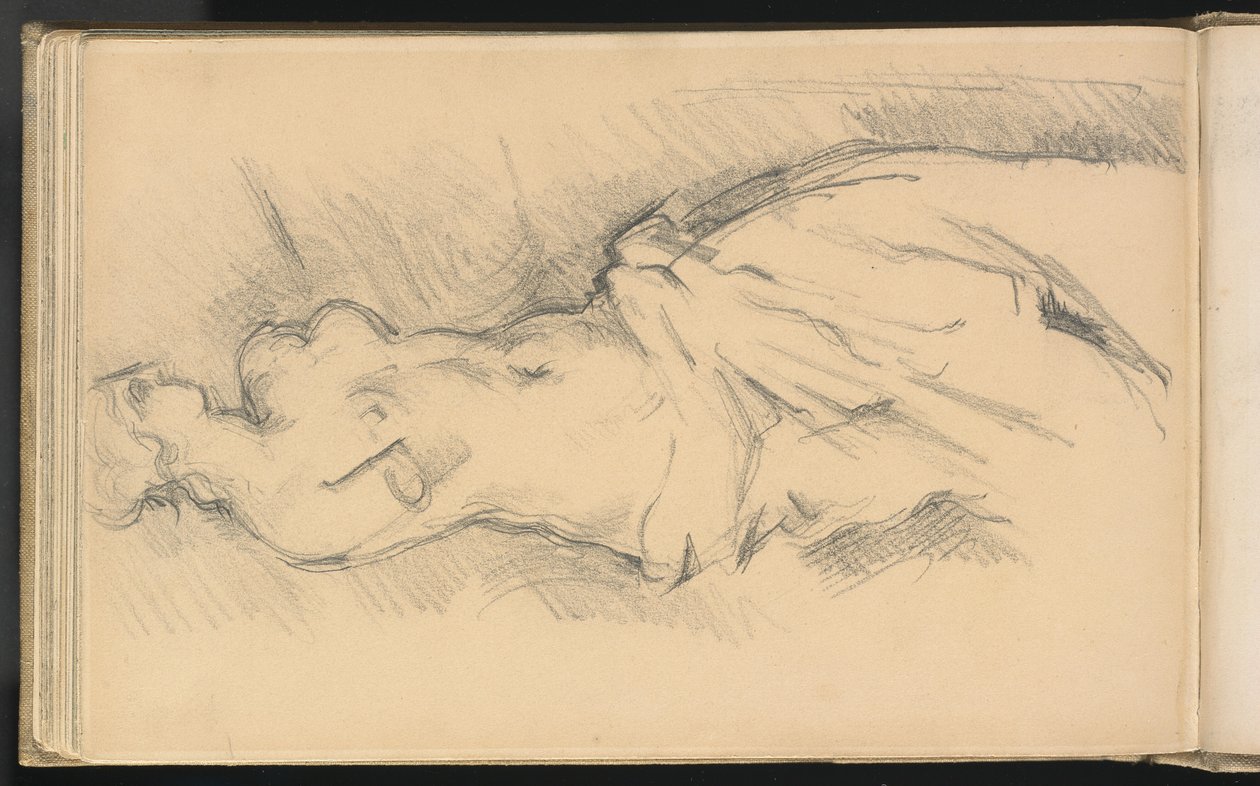 Studie av "Venus de Milo" av Paul Cézanne