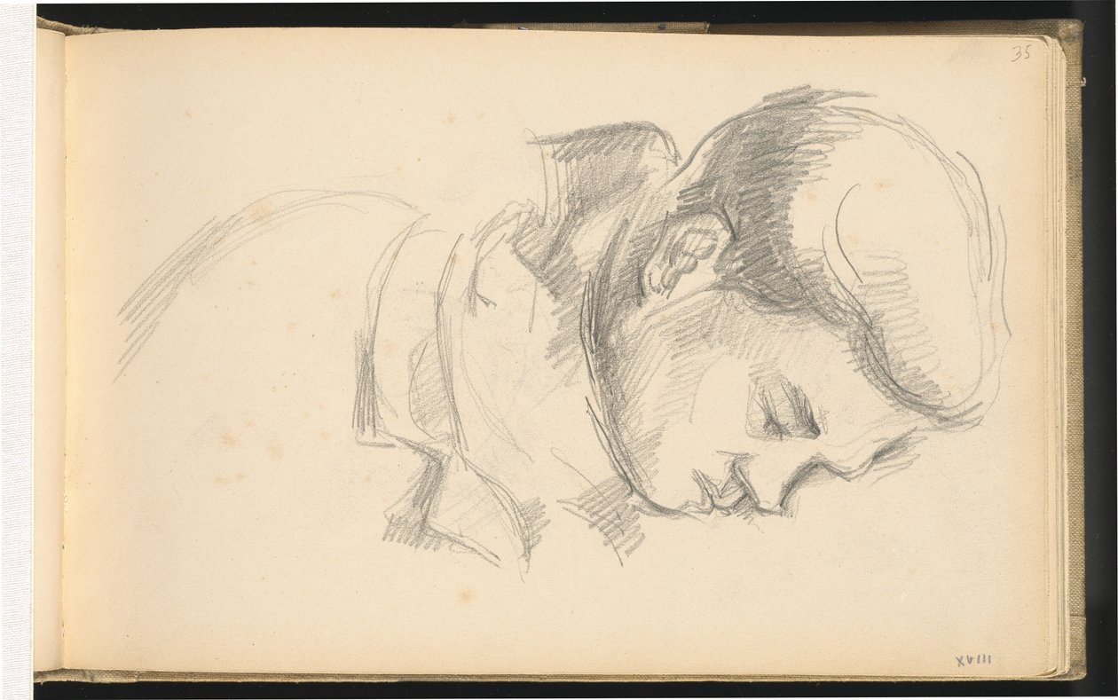 Kunstnerens sønn av Paul Cézanne