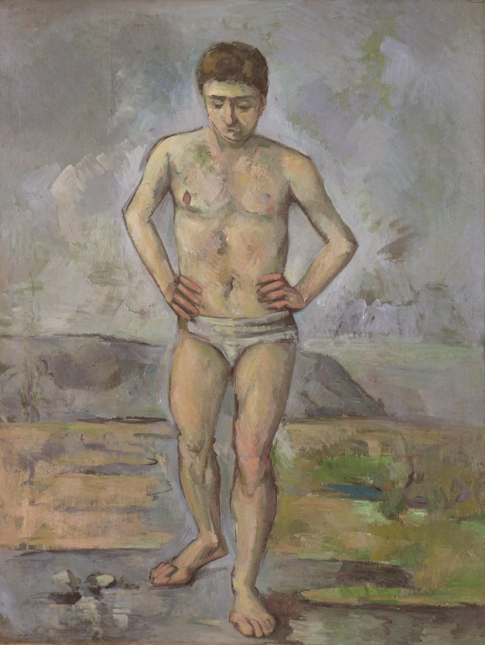 Baderen, ca. 1885 av Paul Cézanne