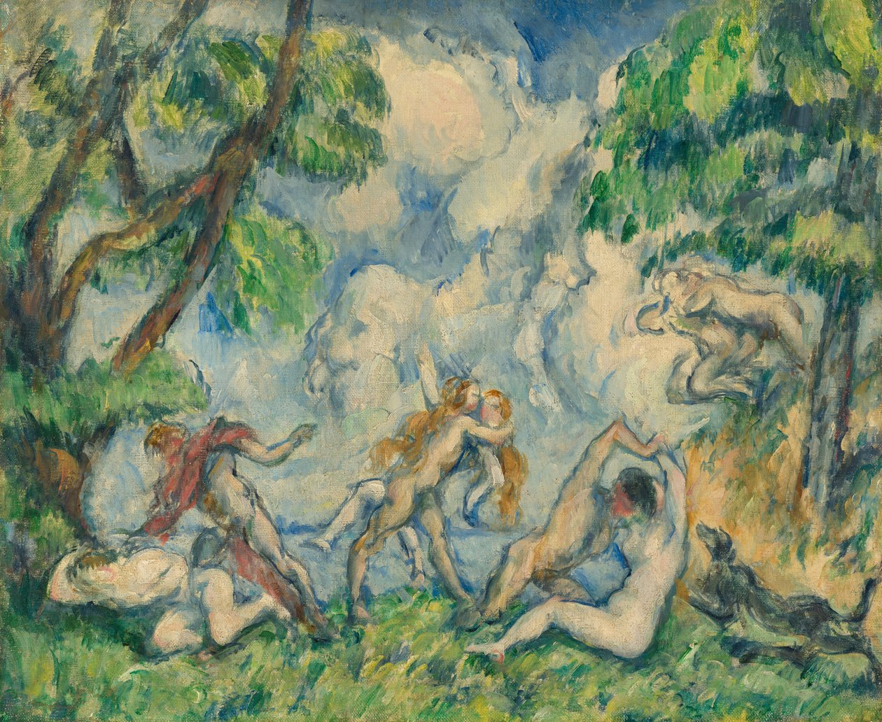 Slaget om kjærlighet av Paul Cézanne