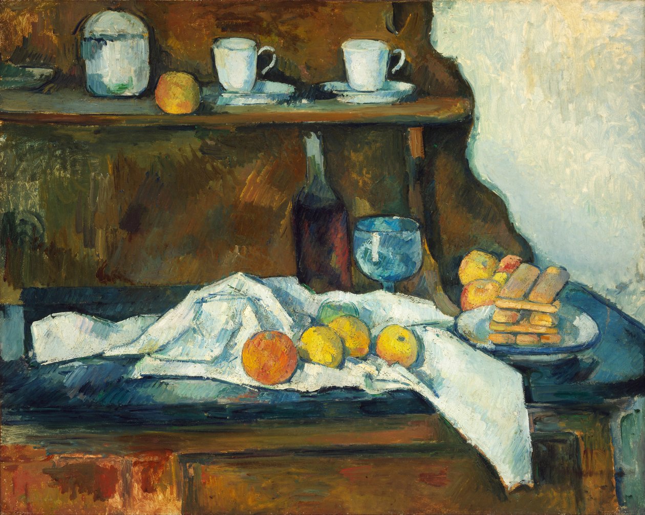 Buffeten av Paul Cézanne