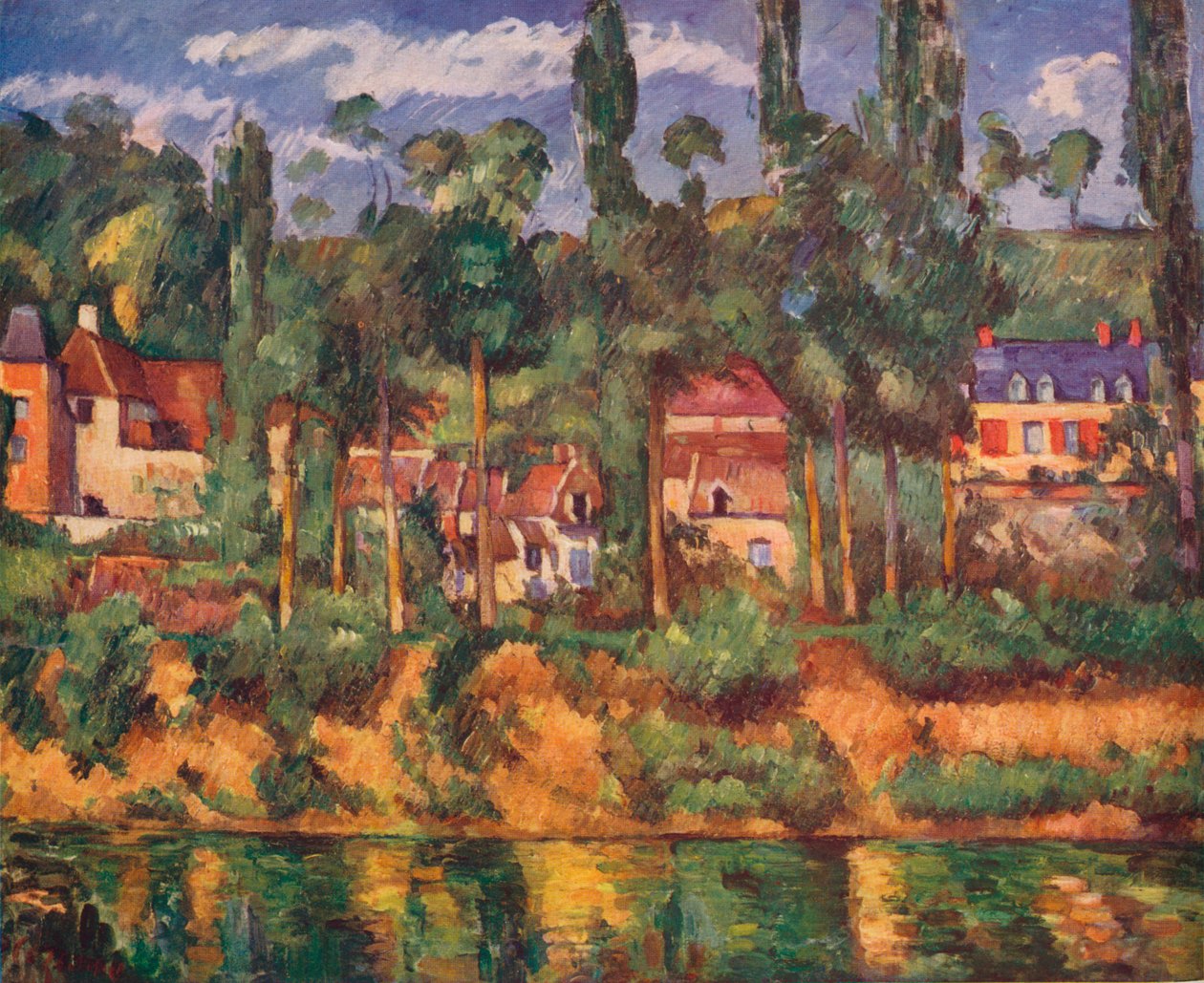 Chateau of Medan, c1880, 1936 av Paul Cézanne