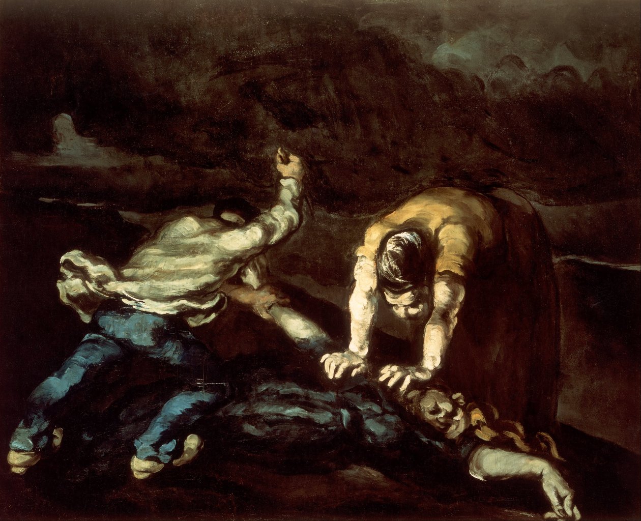 Mordet av Paul Cézanne