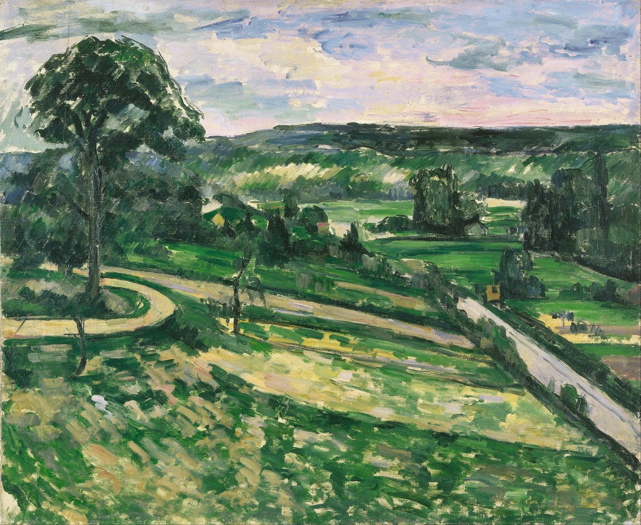 Treet ved svingen av Paul Cézanne