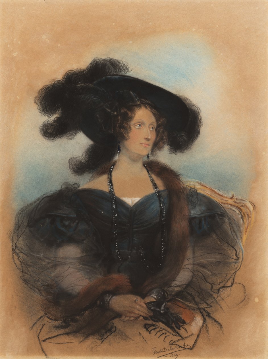 Jane Jarvis, 1830-1831. av Paul Delaroche