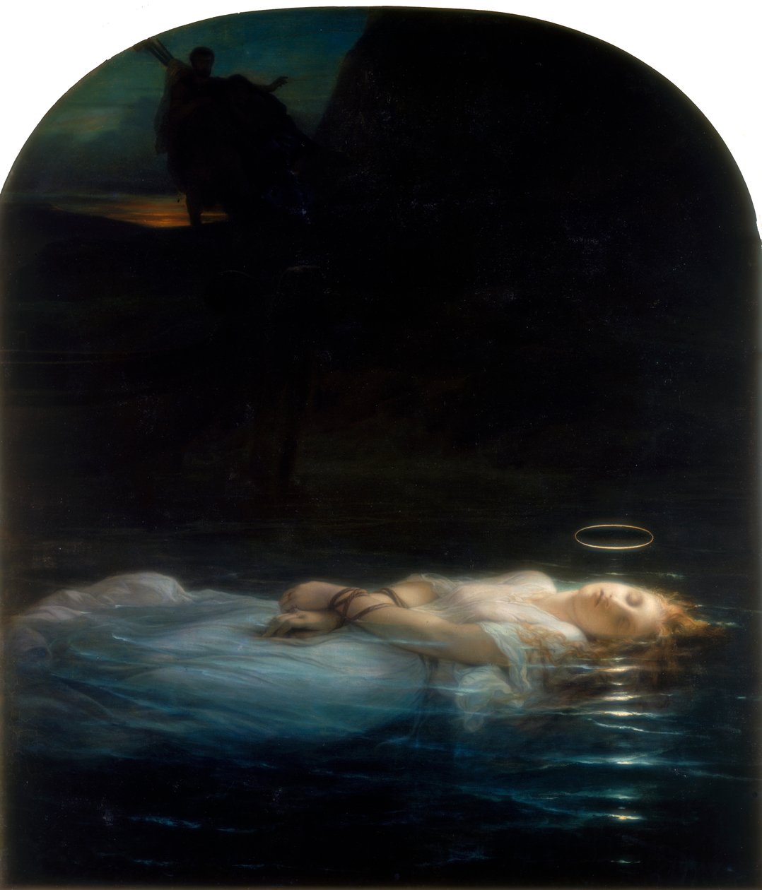 Den unge martyren, 1855. av Paul Delaroche