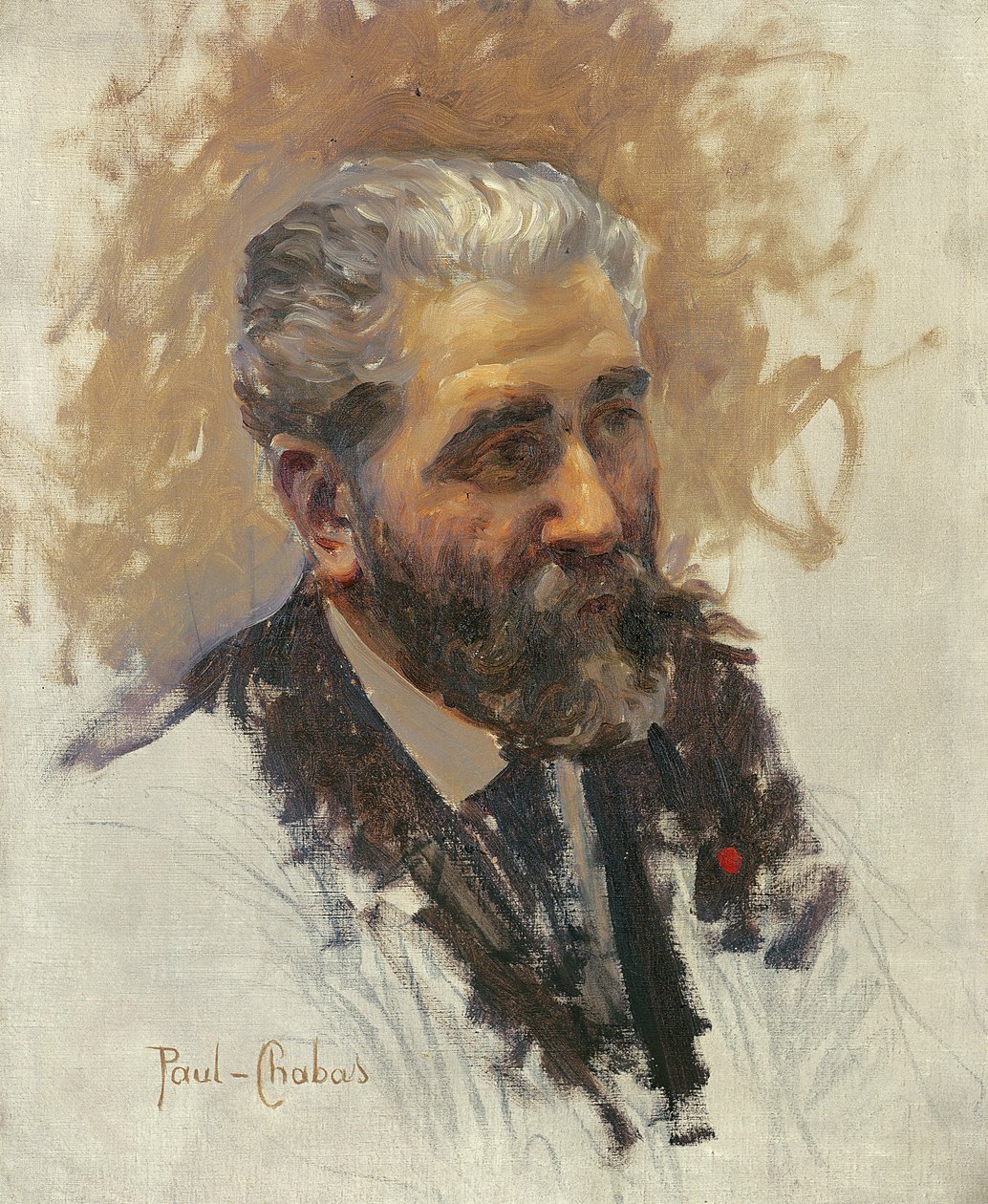 Jose Maria de Heredia (1842-1905) 1895 av Paul Emile Chabas