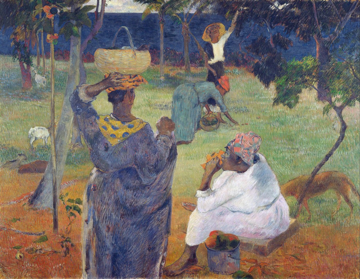 Blant mangoene av Paul Gauguin