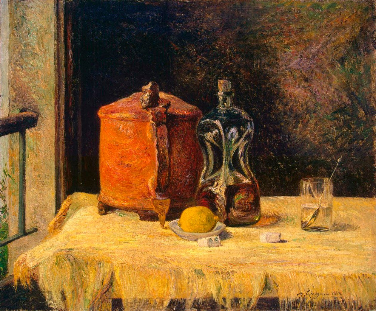 Ved vinduet, 1882. av Paul Gauguin