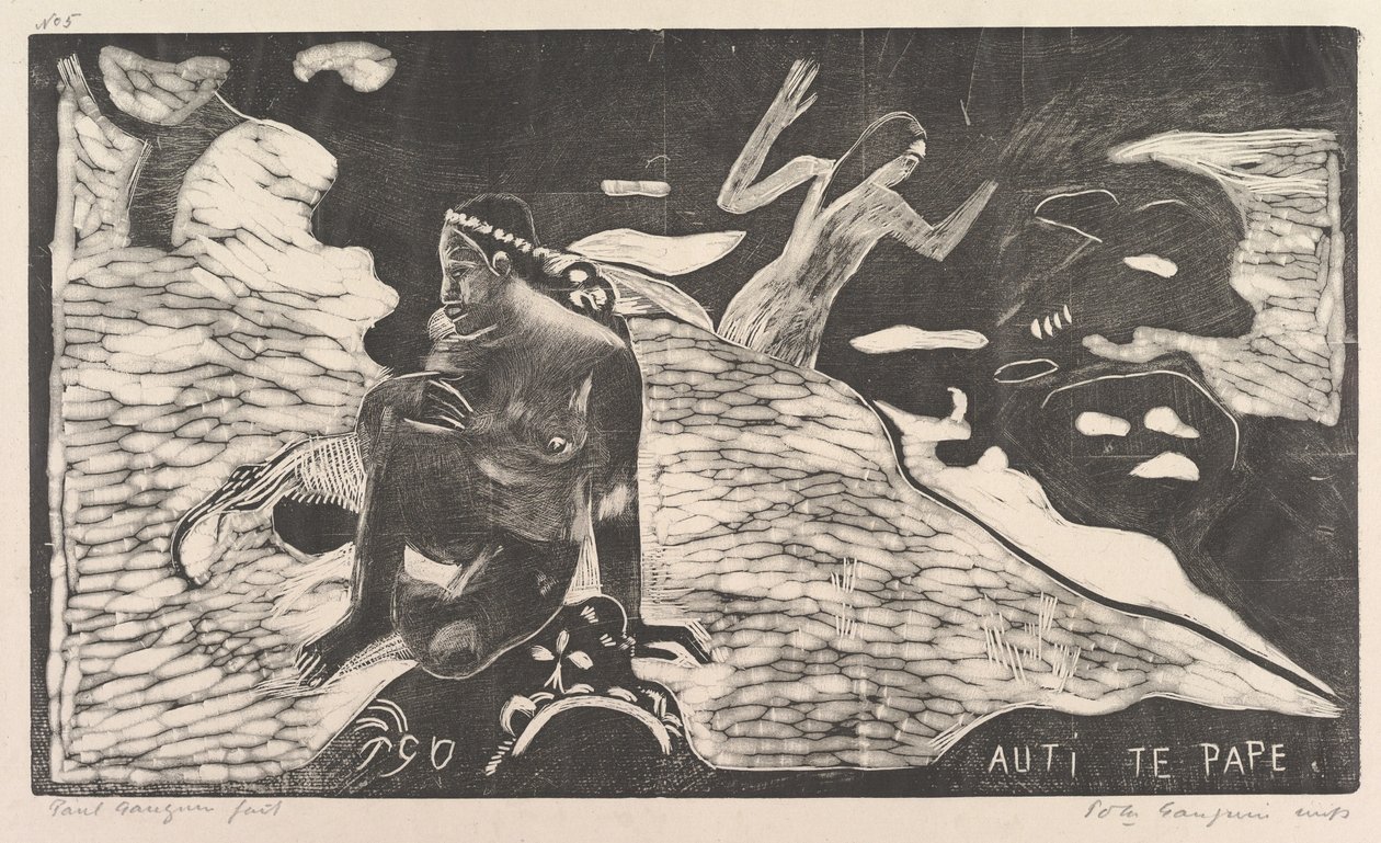 Denne Pape, 1893-94. av Paul Gauguin