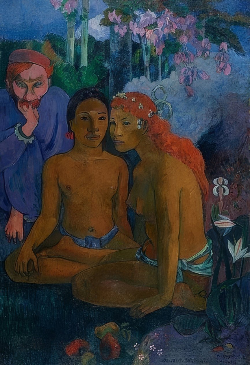 Barbariske historier (Contes barbaren). 1902 av Paul Gauguin