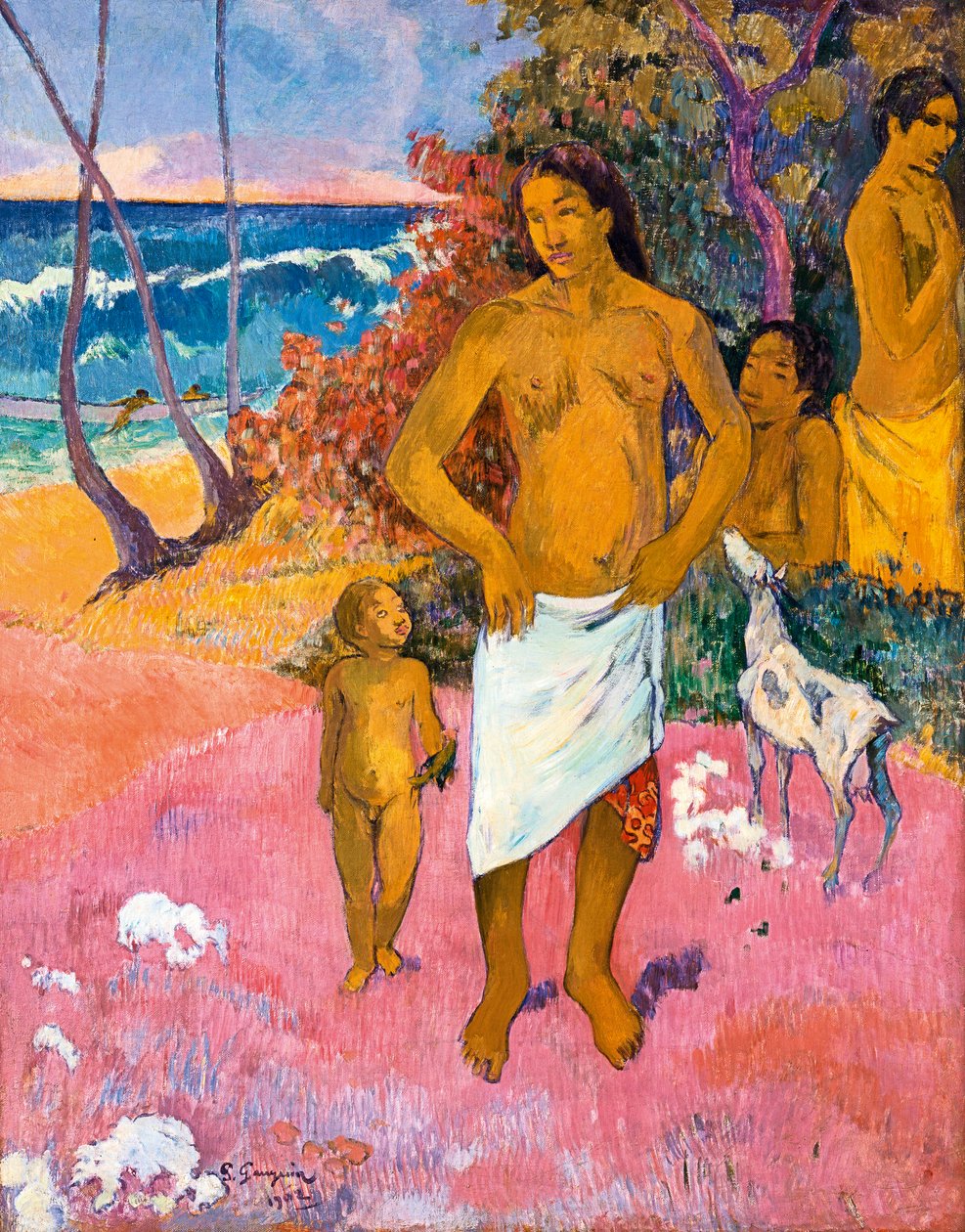 Badende. av Paul Gauguin