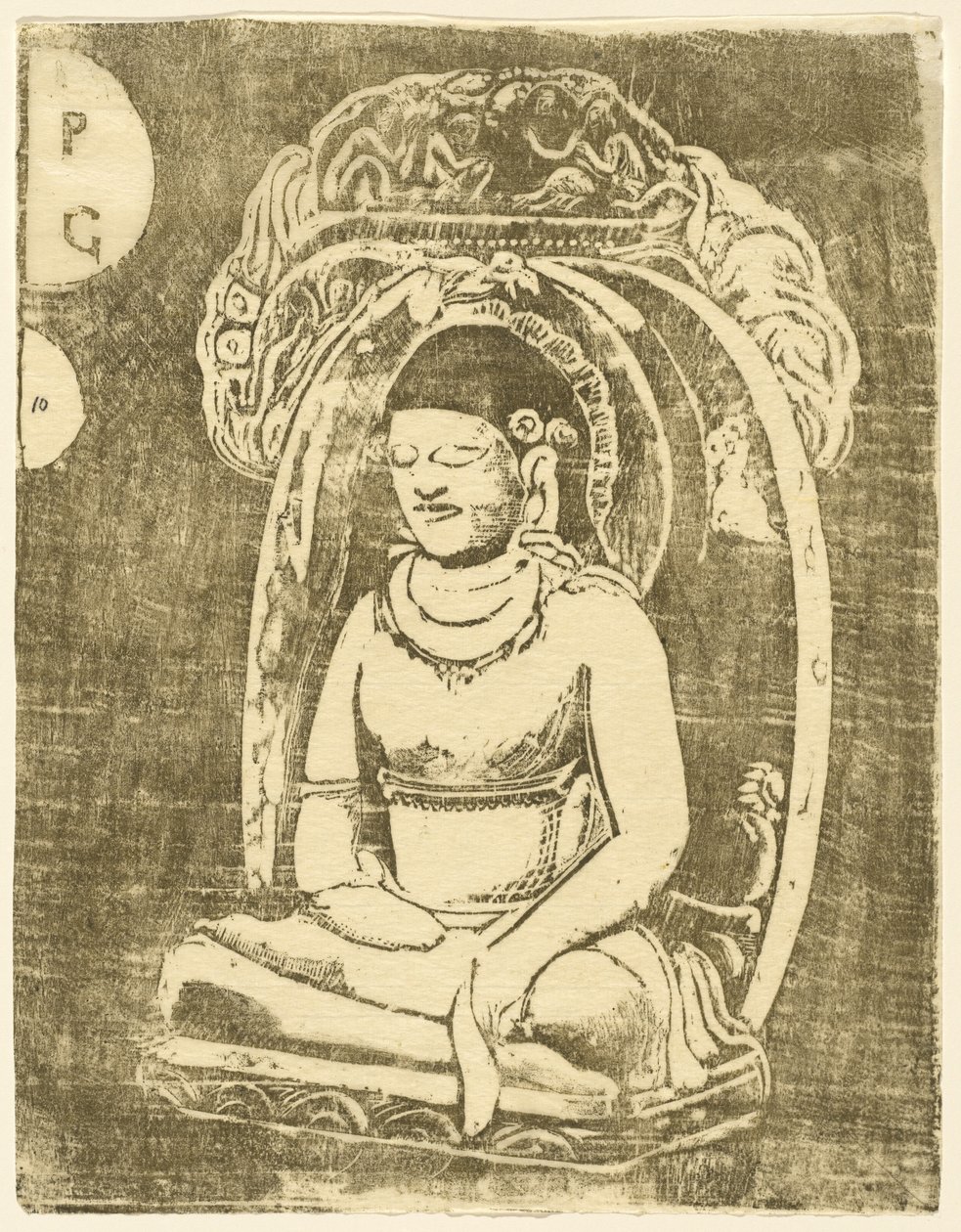 Buddhist (Buddha) av Paul Gauguin
