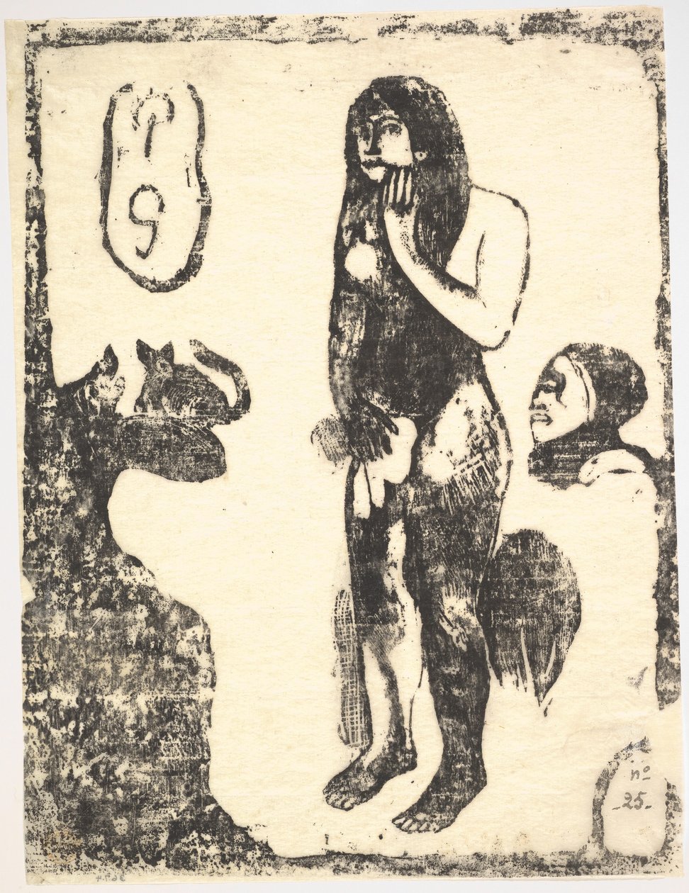 Eva, 1898-99. av Paul Gauguin
