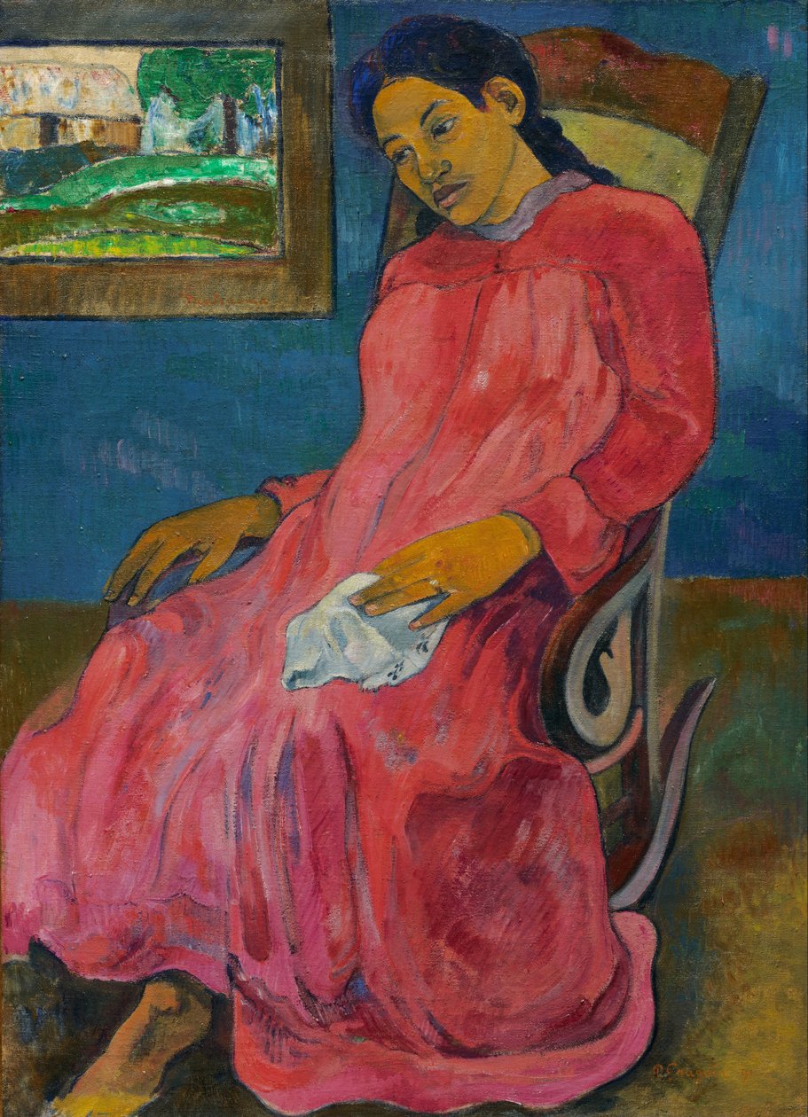 Faaturuma (melankolsk) av Paul Gauguin