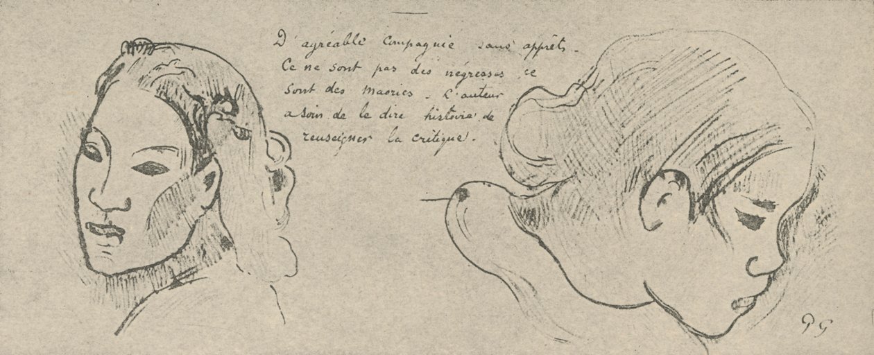 Good Company, No Affections, 1936 av Paul Gauguin