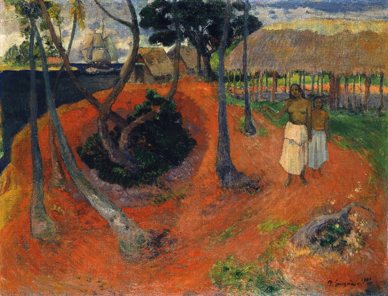 Idyll in Tahiti Idyll in Tahiti, 1901. av Paul Gauguin